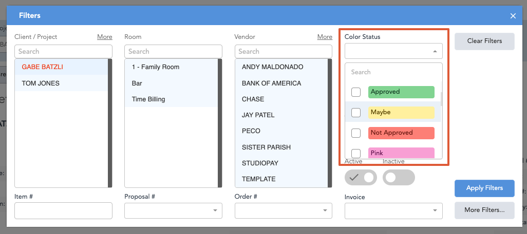 How to Use Color Priority Status Indicators