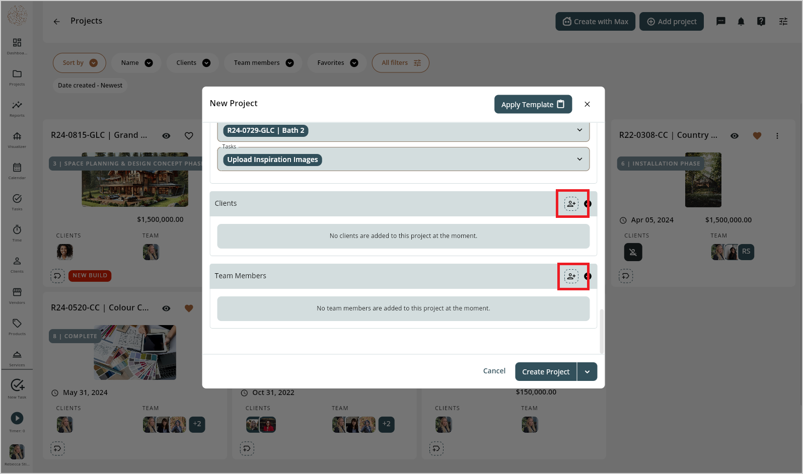 How to Create a Project