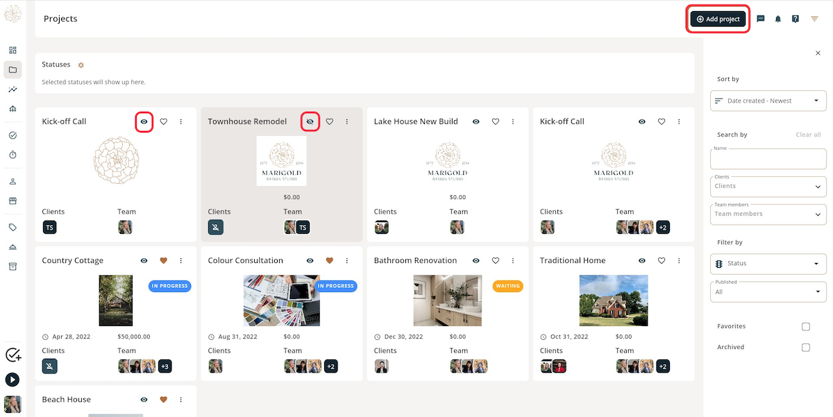 How to Publish a Project