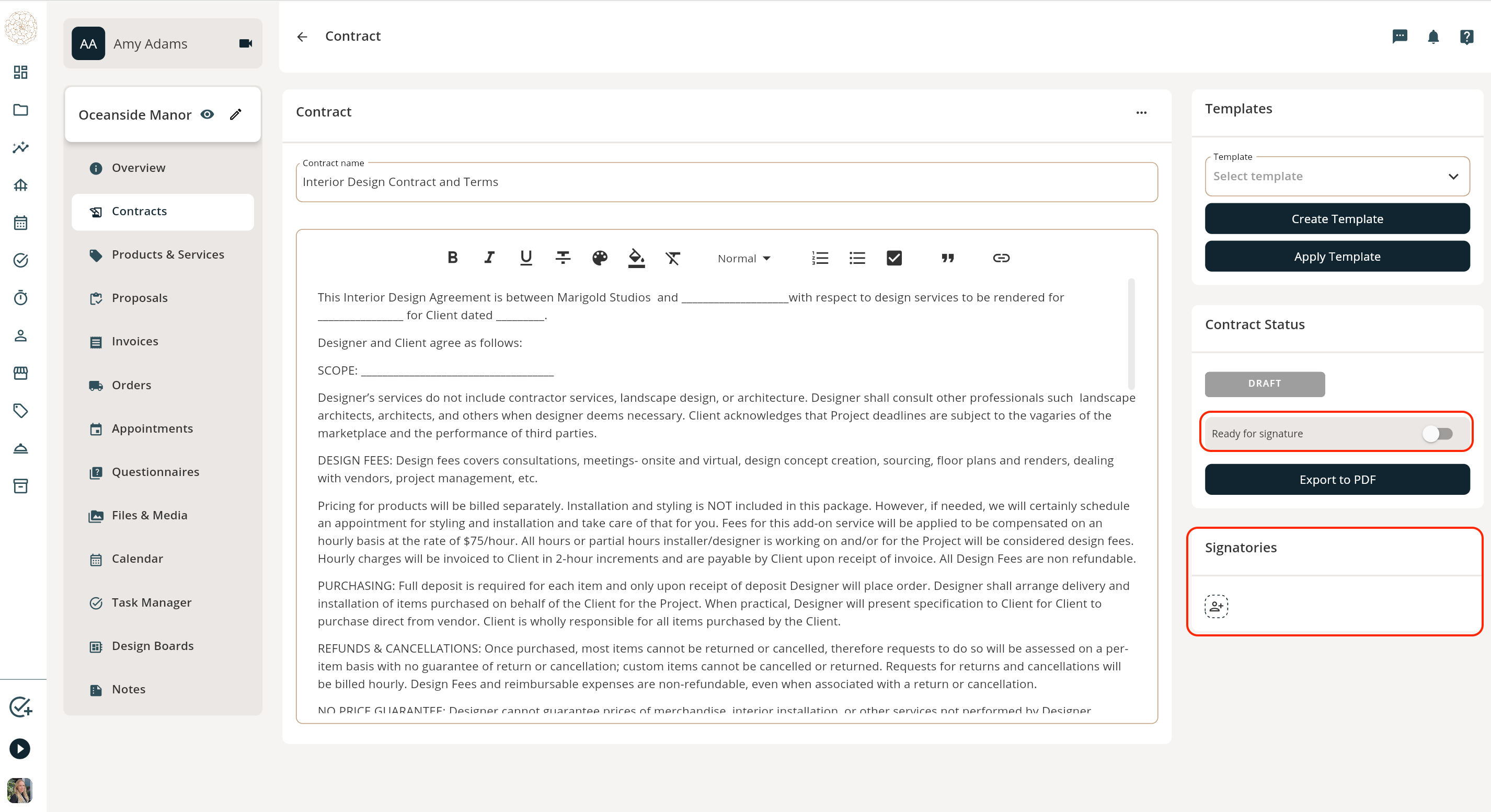 How to Create or Upload a Contract