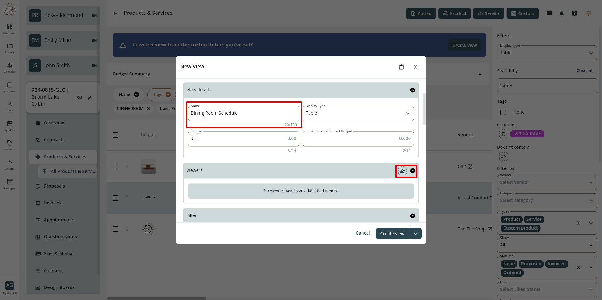 How to Create an FF&E Schedule